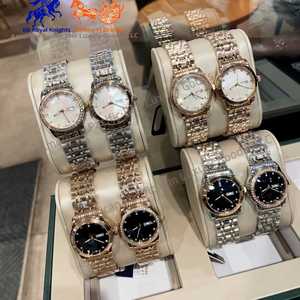 นาฬิกาข้อมืออัตโนมัติสำหรับผู้หญิง ดีไซน์หรูหรา ยี่ห้อ Longinesing ตัวเรือนสีเงิน ทำจากสแตนเลสสตีล 316L คุณภาพสูง เหมาะสำหรับคู่รัก - Product Image 1