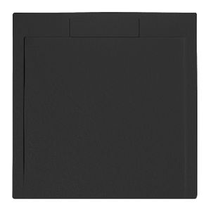 Receveur de douche carré Emotion Line Graphite 90x90 cm, longueur 93 cm, hauteur 6,5 cm - Product Image 1