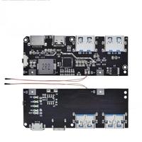 QC4.0 QC3.0 LED double USB 5V 4.5A 22.5W Micro type-c banque d'alimentation Mobile 18650 Module de charge carte de Protection de Circuit de température