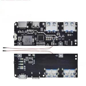 QC4.0 QC3.0 LED double <span class=keywords><strong>USB</strong></span> 5V 4.5A 22.5W Micro type-<span class=keywords><strong>c</strong></span> banque d'alimentation Mobile 18650 Module de charge carte de Protection de Circuit de température - Product Image 3