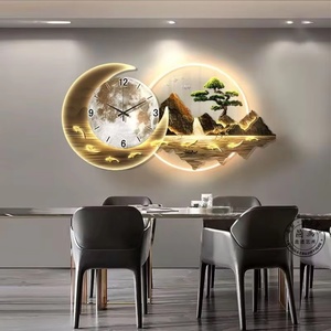 Venta Directa de Fábrica, Arte Decorativo para Paisajes, Impresión UV para el Hogar, Pintura Acrílica de Luna Personalizada, Luces LED de Pared - Product Image 4
