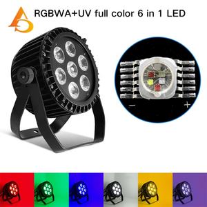 Sistema de Iluminación DJ DMX para Exteriores, 7x18w, 6 en 1, RGBWA UV, Luz LED Par - Product Image 6