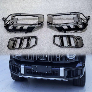 Couvre-sorties d'air avant en <span class=keywords><strong>carbone</strong></span> sec pour G-Wagon W465 G500 2025 – Accessoires de modification avec base de montage, sans découpe - Product Image 2