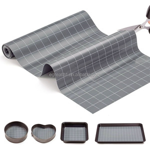 Venta de Fábrica: Tapete de Silicona y Fibra de Vidrio para Hornear, Lámina Antiadherente Reutilizable para Amasar y Repostería, Cortable a Medida, para Horno y Bandeja de Hornear - Product Image 1