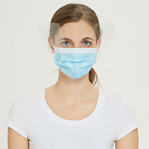 Pelindung Wajah Sekali Pakai 3 Lapis, Masker Medis CE Pernapasan Tinggi & Nyaman Kelas I 3 Tahun 3 Plys - Product Image 2