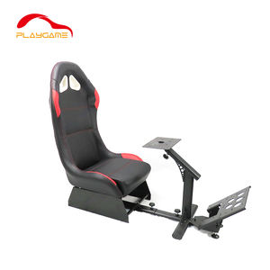 Ensemble de simulateur de course de type siège <span class=keywords><strong>Sim</strong></span> en acier ODM, cockpit pour volant de course Thrustmaster T300RS TX - Product Image 2
