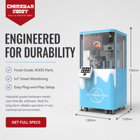 Máquina expendedora inteligente de helados y jugos, totalmente automática, sin necesidad de asistencia, para venta minorista