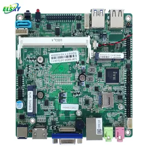 ELSKY NANO-ITX 120x120mm Small Ddr3 Motherboard Support Intel Haswell Broadwell Core I3 I5 I7 Processors I5-5200U CPU