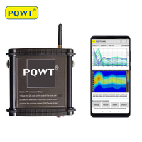 Utilisation du téléphone portable pour détecter les eaux souterraines PQWT M100 Outils d'enquête géophysique Détecteur d'eau souterraine de 100m