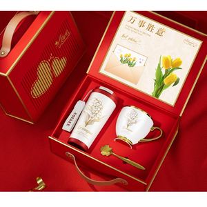 FX Wholesale Mothers Day Gifts 2025 Birthday Coffee Mug with Aromatherapy Gift Set for Wedding Gift Box Promotional Giveaway - Product Image 5