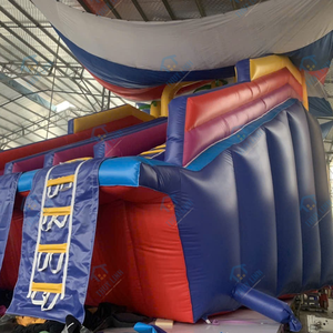 Tobogán Acuático Inflable con Casa de Brinco de 6m x 8m de Vietnam, Material de PVC para Aplicaciones de Juego, Fácil de Instalar, Ideal para Parques de Diversiones - Product Image 2