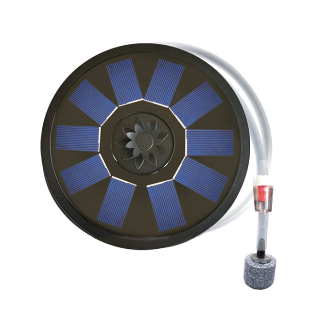 Floating Solar Oxygen Air Pump Outdoor Garden Silent Fish Pond Aerator Aeration Pump