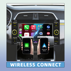 Autoradio multimédia Android Flysonic FYDZ 7 pouces pour Ford <span class=keywords><strong>Transit</strong></span> 2 Din, CarPlay sans fil, Android Auto, DSP, BT, lecteur DVD de voiture - Product Image 4