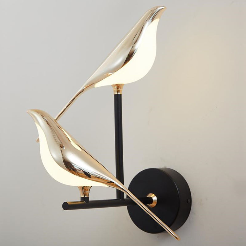 2 lights wall lamp