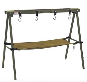 Outdoor Lightweight Aluminum and Portable Detachable Camping Hanging Accessories <b>Rack</b> With Hook - Product Image 1