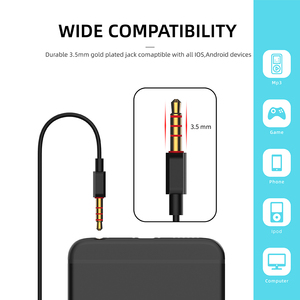 New Version U4 Sample Wired Music <strong>Earphones</strong> &amp; Headphones 3.5mm with Logo Headset for Head &amp; Ear Customizable Boat Design - Product Image 4