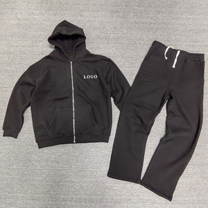 Felpa con cappuccio e pantaloni sportivi oversize di alta qualità per <span class=keywords><strong>uomo</strong></span> di alta qualità - Product Image 1
