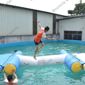 새로운 팽창식 물 게임 수영장을 위한 뜨 Waterpark