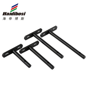 Haidibosi T-Shaped <b>Shelf</b> Support <b>Bracket</b> Iron Powder Coated Adjustable Hidden Support For <b>Shelf</b> - Product Image 1