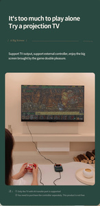 Nuova Console di Gioco Portatile DY12 con 4000 Giochi Classici Integrati, Batteria da 5000mAh, Schermo a Colori da 3.0", Sistema Operativo Linux - Product Image 6