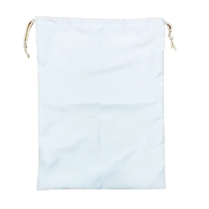 Qualisub Drawstring Gift Bags Peachskin Laundry Bags Sublimation Drawstring Bag Blanks for DIY printing