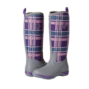 Chaude en gros de mode en plein air en néoprène imperméable à l'eau de pluie de <span class=keywords><strong>chasse</strong></span> <span class=keywords><strong>botte</strong></span> en caoutchouc - Product Image 1