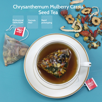 Tisane Éclaircissante pour les Yeux (Chrysanthème, Graines de Cassia, Baies de Goji) – Soin Naturel Nuit Jour pour les Yeux et le Foie en Sachet