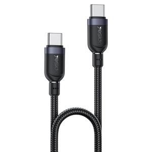 Câble de charge et de données USB-C / Type-C vers Type-C <span class=keywords><strong>Yesido</strong></span> CA190 60W 3A de bonne qualité 1,2 m Accessoires informatiques - Product Image 1