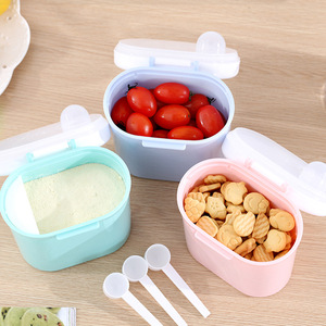 Boîte de conservation hermétique en plastique carrée grande capacité pour lait infantile en poudre, pour bébés de 0 à 12 mois, Baby Guard Town - Product Image 3