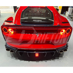 Alerón trasero de fibra de carbono seca estilo MSY para Ferrari 812 Superfast GTS 2017-2023 - Product Image 3