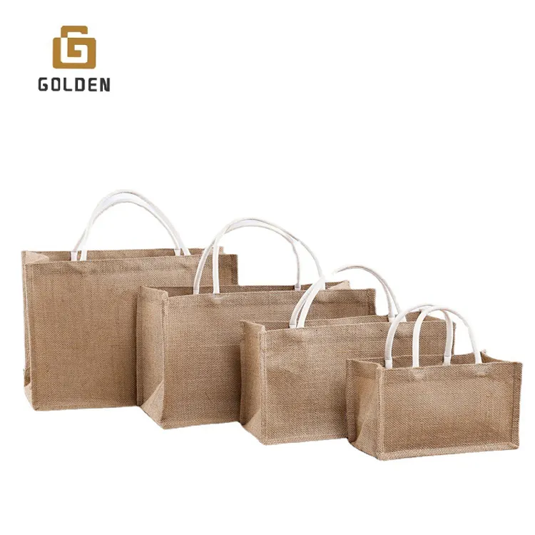 Золотая оптовая продажа, Экологически чистая переработанная конопля, Красивая Искусственная упаковка, 50 кг винного джута, дизайнерские сумки для кофе