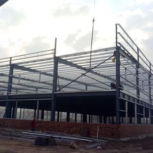 Nouvelle conception <span class=keywords><strong>2026</strong></span> – Hangar d'entrepôt préfabriqué en acier à prix abordable avec mezzanine de bureau personnalisée à vendre - Product Image 1