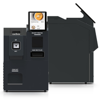 Kiosco Compacto de Autoservicio para Pedidos y Pagos en Interiores para Cafeterías con Reconocimiento Facial, Código QR, Cambio de Monedas y Aceptador de Billetes