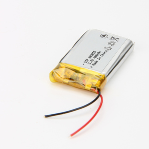 Mô hình nóng siêu mỏng 602035 <span class=keywords><strong>lithium</strong></span> 400mAh pin di động có thể sạc lại pin nhỏ LiPo pin - Product Image 4