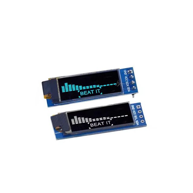 0.91-inch OLED Display with 128*32 IIC Interface