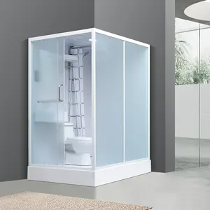 Prefab All In 1 Modular Bathroom Units With Toilet