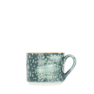 Tazza Impilabile Moon Turquoise 10cl, Tazza da Caffè in Ceramica - Product Image 1