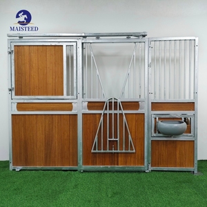 Establos Permanentes <span class=keywords><strong>de</strong></span> Lujo para <span class=keywords><strong>Caballos</strong></span>, Establos Exteriores <span class=keywords><strong>de</strong></span> Estilo Europeo, Refugio para <span class=keywords><strong>Caballos</strong></span>, Establos para Granjas Ecuestres con Techo - Product Image 3