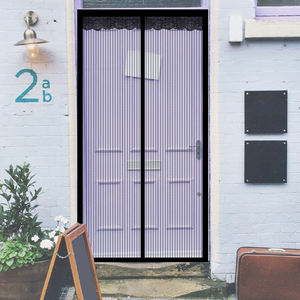 <span class=keywords><strong>Puerta</strong></span> de pantalla <span class=keywords><strong>con</strong></span> <span class=keywords><strong>imán</strong></span> fuerte, <span class=keywords><strong>malla</strong></span> magnética mejorada, antiinsectos - Product Image 2