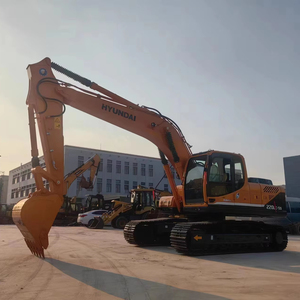 Excavadora Usada Hyundai220lc-9s de 22 Toneladas, Marca Coreana, Retroexcavadora Original de 20 Toneladas, Máquina Excavadora de Segunda Mano - Product Image 1