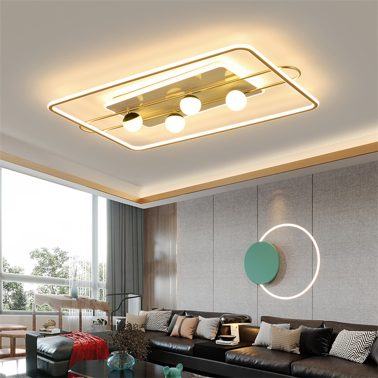 Hot Sale Home Decorative Led Ceiling Light Nordic Lighting Fixtures Modern Led Ceiling Lamp for Living Room