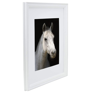 Cornice per foto in legno bianco per immagini 8x10 Display <span class=keywords><strong>su</strong></span> cornice per Poster da tavolo per montaggio a <span class=keywords><strong>parete</strong></span> - Product Image 2