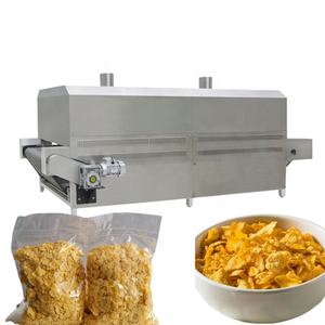 Nueva Máquina para Hacer Hojuelas de Maíz de Doble Tornillo con Motor, Línea de Producción Automática de Alta Eficiencia para Cereales de Desayuno y Snacks Inflados - Product Image 3