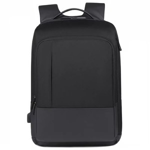 Sac à dos pour ordinateur portable personnalisable avec logo, fermeture éclair antivol, imperméable, en tissu Oxford, pour affaires, décontracté, école, voyage, avec port USB, géométrique, unisexe - Product Image 4