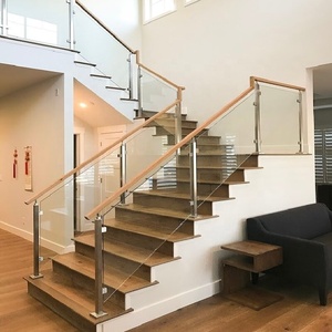 Rampe en <span class=keywords><strong>verre</strong></span> pour l'extérieur personnalisée avec balustrade en fer en alliage d'aluminium <span class=keywords><strong>Fixation</strong></span> de serrage en métal pour encastrement de <span class=keywords><strong>verre</strong></span> Cadre de balustrade pour balcon - Product Image 4