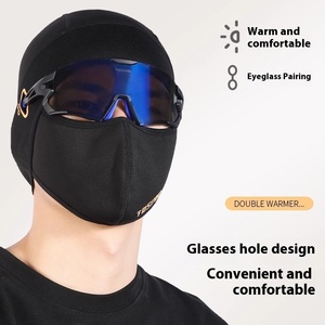 TOSUOD Hommes Femmes Coupe-Vent <span class=keywords><strong>Moto</strong></span> Couvre-chef Hiver Chaud Électrique Batterie De Voiture <span class=keywords><strong>Masque</strong></span> <span class=keywords><strong>Facial</strong></span> Hiver Équitation Polyester En Plein Air - Product Image 5