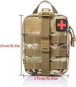 Mochila de Supervivencia Completa para 72 Horas, Equipada con Kit de Primeros Auxilios Táctico, Radio, Tijeras y Gas Portátil para Camping - Product Image 5