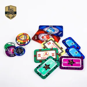 10g Casino Stars ept Blank Ceramic Chips Custom Poker Chips