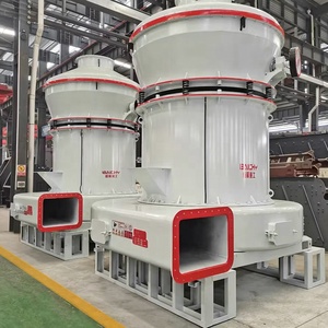 Baryt-Kalziumkarbonat-Anlage Gips-Marmor-Pulverherstellungsmaschine Produktionslinie Dolomit-Kalcit-Ton-Schleifmühle - Product Image 2