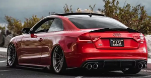 สปอยเลอร์หลังทรง M4 สำหรับรถยนต์ Audi A5 B8 COUPE 2 ประตู ปี 2009-2016 ชุดแต่งสปอยเลอร์ฝากระโปรงท้าย สไตล์ M4 ชิ้นส่วนภายนอก สปอยเลอร์ฝากระโปรงท้าย - Product Image 4